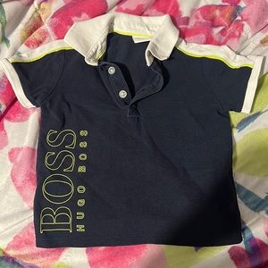 Hugo boss toddler boy size 2T polo shirt